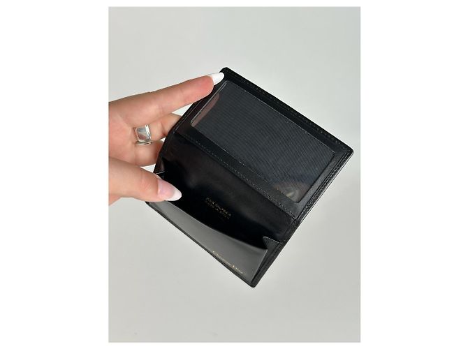 Vintage Dior Leather Card Holder black - view 6