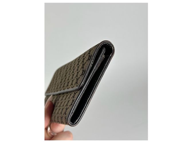 Céline Vintage Celine Monogram Canvas leather wallet brown - view 10