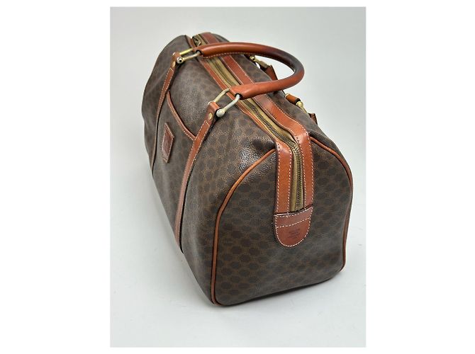 Triomphe Céline Borsa Boston Mini Celine Paris vintage marrone - vista 5