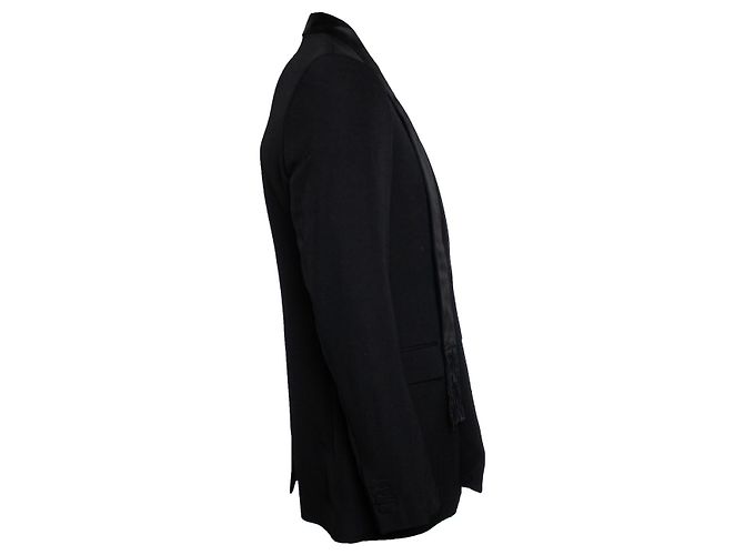 Givenchy, Blazer con solapa en negro - vista 3