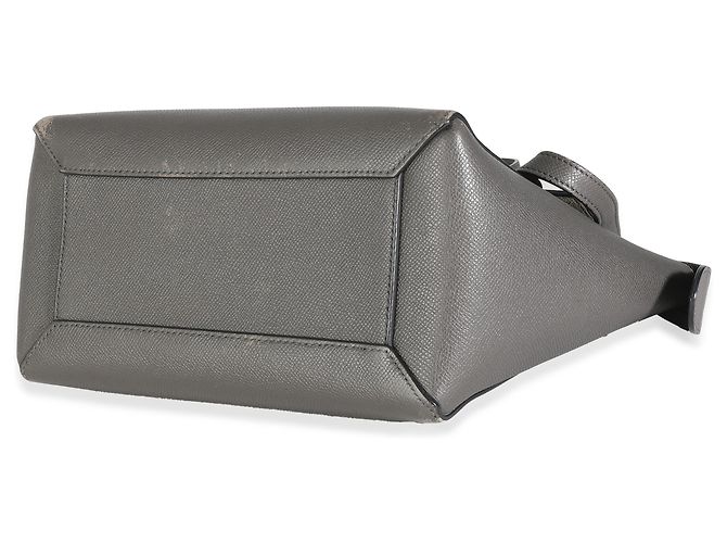 Belt Bag Céline Bolsa de cinto micro em couro de bezerro cinza Celine Marrom - vista 6