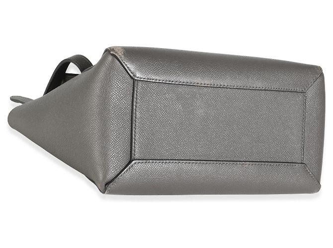 Belt Bag Céline Bolsa de cinto micro em couro de bezerro cinza Celine Marrom - vista 7