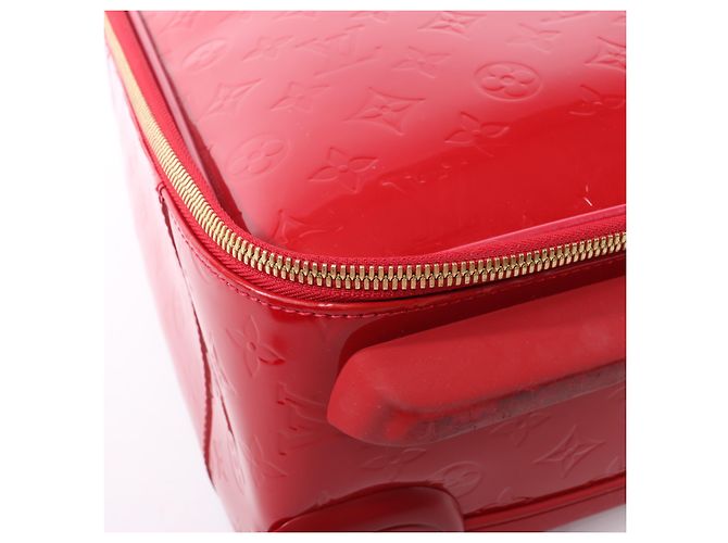 Valigia da viaggio Louis Vuitton Vernis Pegase 45 in rosso M91278 - vista 13
