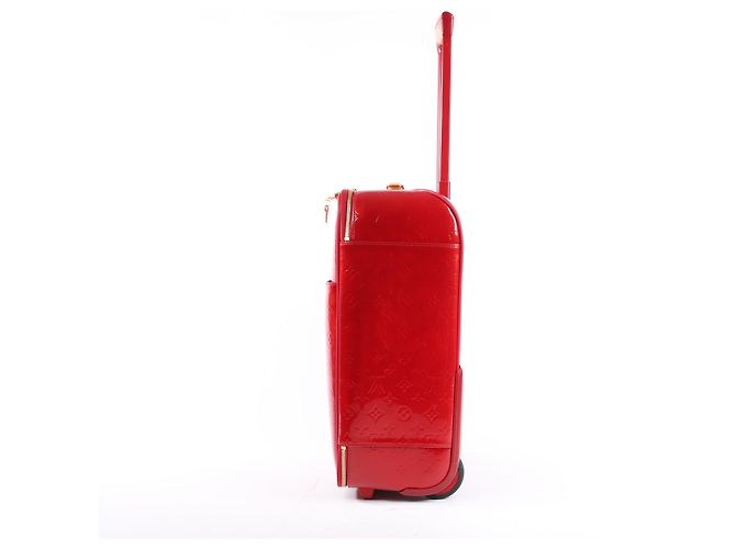 Valigia da viaggio Louis Vuitton Vernis Pegase 45 in rosso M91278 - vista 3