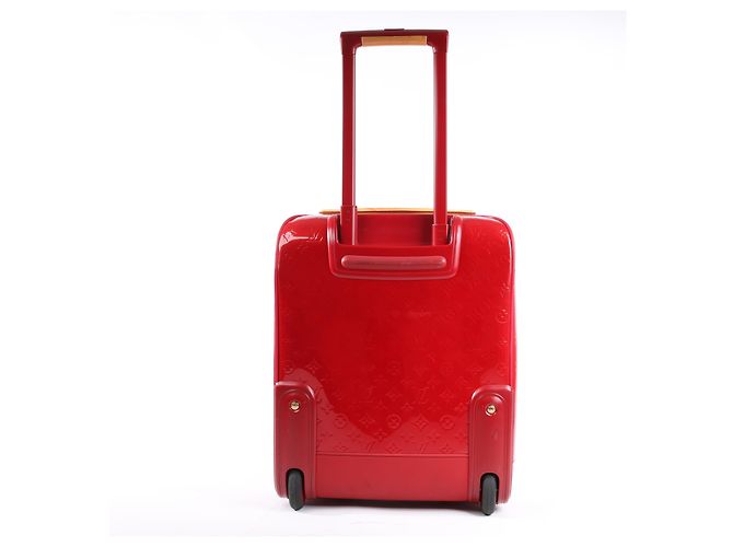 Valigia da viaggio Louis Vuitton Vernis Pegase 45 in rosso M91278 - vista 4