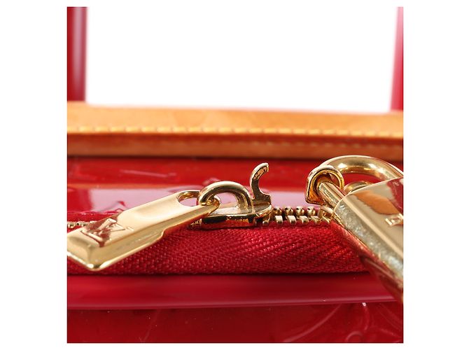Valigia da viaggio Louis Vuitton Vernis Pegase 45 in rosso M91278 - vista 8