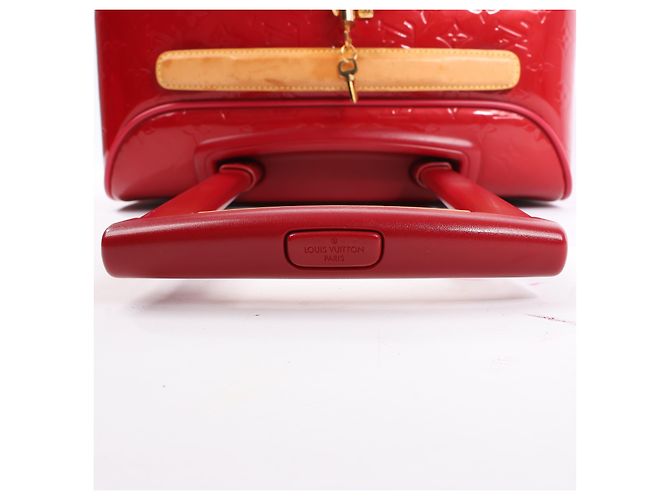 Valigia da viaggio Louis Vuitton Vernis Pegase 45 in rosso M91278 - vista 9