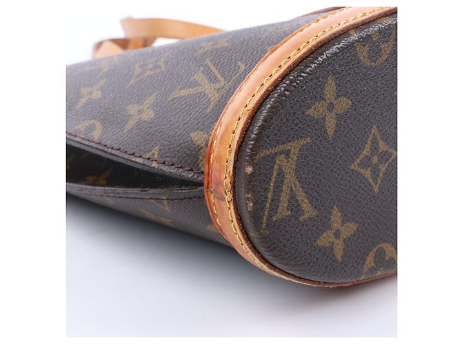 Borsa a spalla classica Babylone in tela Monogram Louis Vuitton M51102 Marrone - vista 10