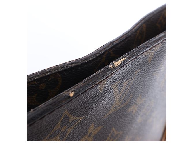 Borsa a spalla classica Babylone in tela Monogram Louis Vuitton M51102 Marrone - vista 17