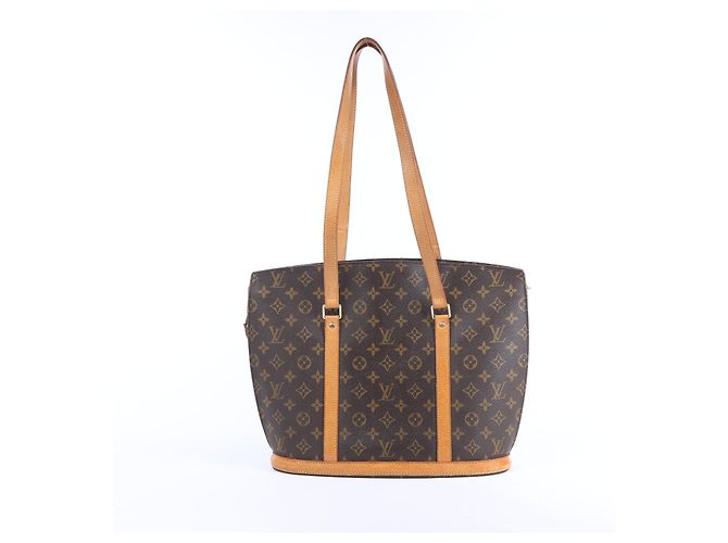 Borsa a spalla classica Babylone in tela Monogram Louis Vuitton M51102 Marrone - vista 4