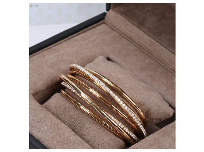 Bracciale De Grisogono Allegra in oro rosa con diamanti - vista 11