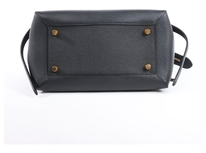 Céline Borsa Celine Belt Bag Mini in pelle 2 in 1 nera - vista 10