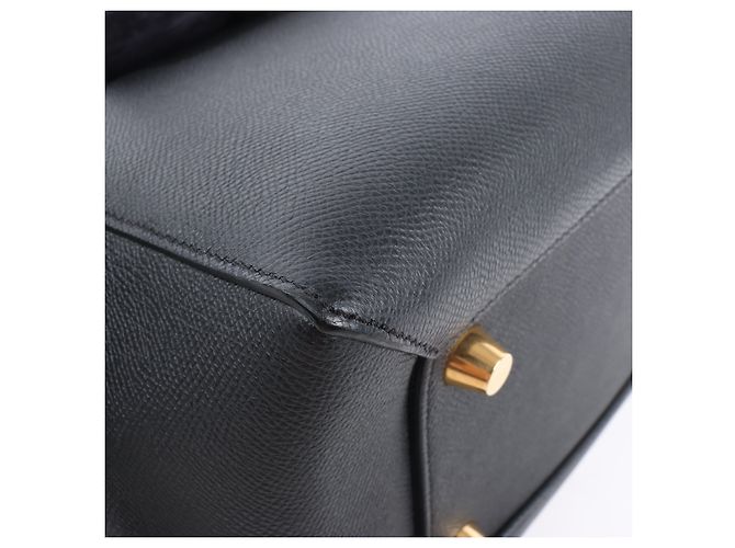 Céline Borsa Celine Belt Bag Mini in pelle 2 in 1 nera - vista 12