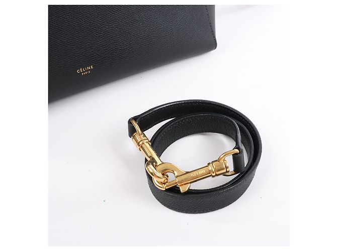 Céline Borsa Celine Belt Bag Mini in pelle 2 in 1 nera - vista 15