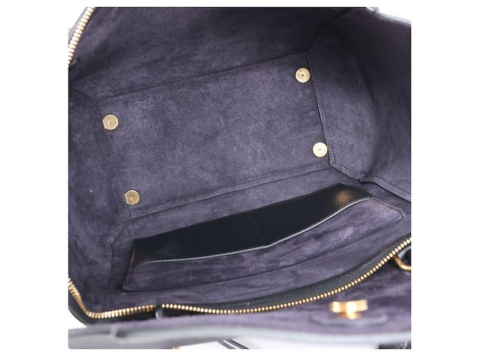 Céline Borsa Celine Belt Bag Mini in pelle 2 in 1 nera - vista 18