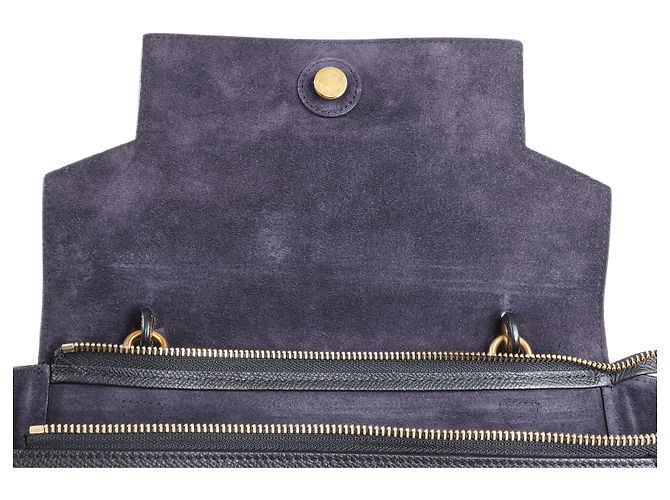 Céline Borsa Celine Belt Bag Mini in pelle 2 in 1 nera - vista 19