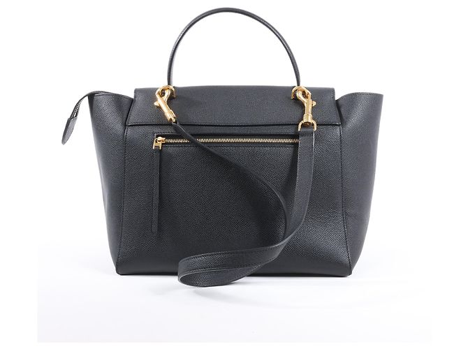Céline Borsa Celine Belt Bag Mini in pelle 2 in 1 nera - vista 4