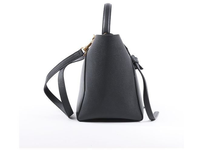 Céline Borsa Celine Belt Bag Mini in pelle 2 in 1 nera - vista 5