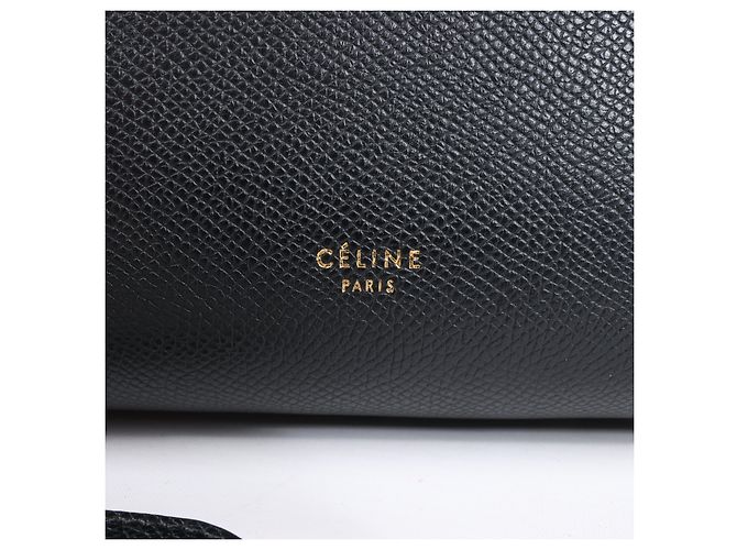 Céline Borsa Celine Belt Bag Mini in pelle 2 in 1 nera - vista 7