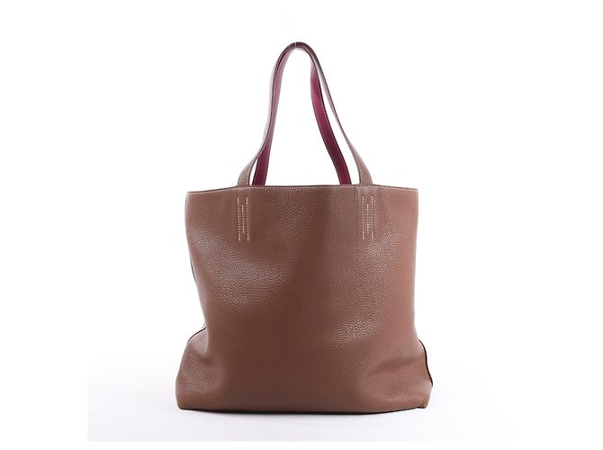 Hermès HERMES Double Sense 36 Taurillon Clemence Malond Indy x Tosca O: 2011 Marrone - vista 4