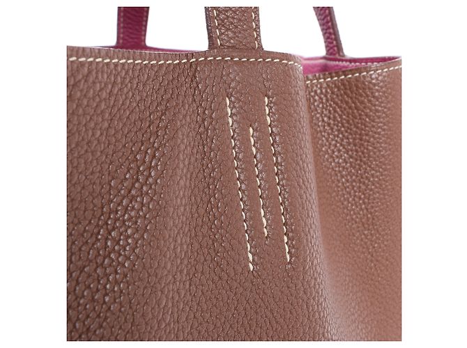 Hermès HERMES Double Sense 36 Taurillon Clemence Malond Indy x Tosca O: 2011 Marrone - vista 6