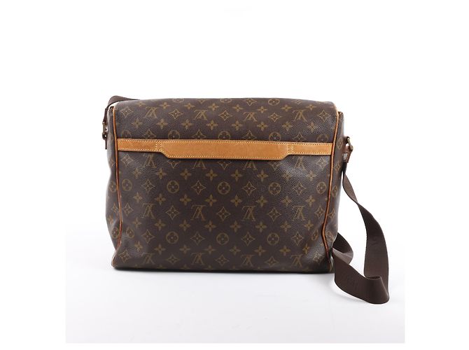 Borsa a spalla Louis Vuitton Monogram Abbesses GM M40526 Marrone - vista 4