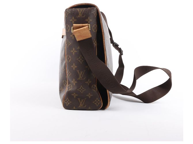 Borsa a spalla Louis Vuitton Monogram Abbesses GM M40526 Marrone - vista 5