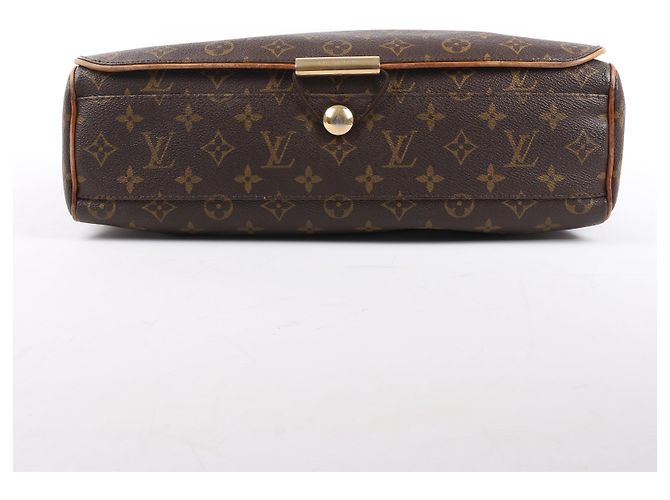 Borsa a spalla Louis Vuitton Monogram Abbesses GM M40526 Marrone - vista 9