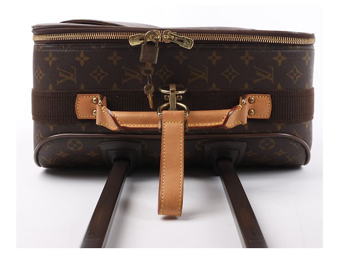 Valigia da Viaggio Monogramma Louis Vuitton Pegase 55 M23294 Marrone - vista 7