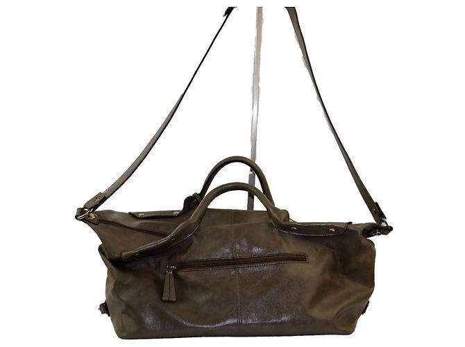 Autre Marque Borsa a mano Liz Claiborne in pelle marrone - vista 2