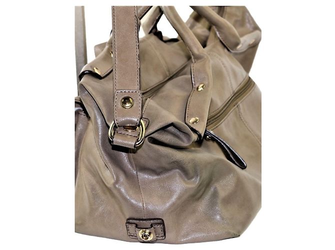 Autre Marque Borsa a mano Liz Claiborne in pelle marrone - vista 6