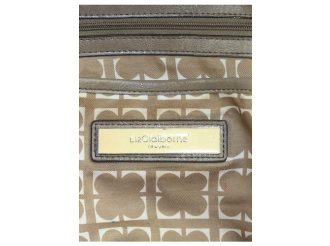 Autre Marque Borsa a mano Liz Claiborne in pelle marrone - vista 7