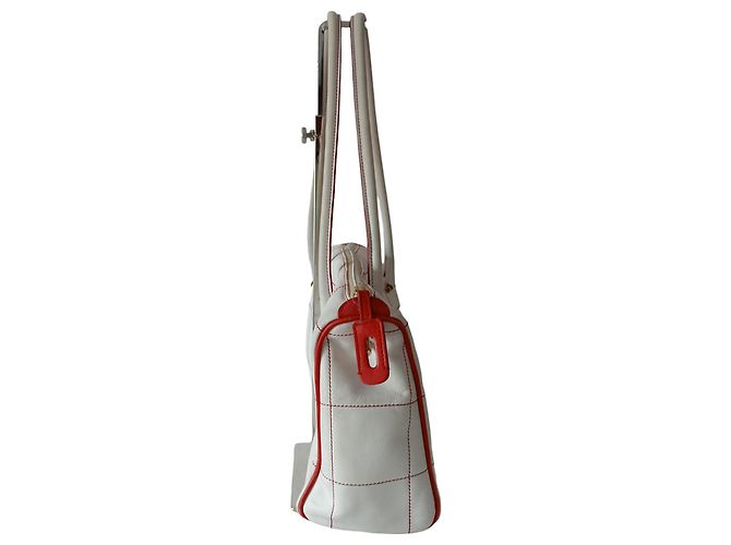 Borsa a Spalla Dolce & Gabbana Bianca Rosso - vista 4
