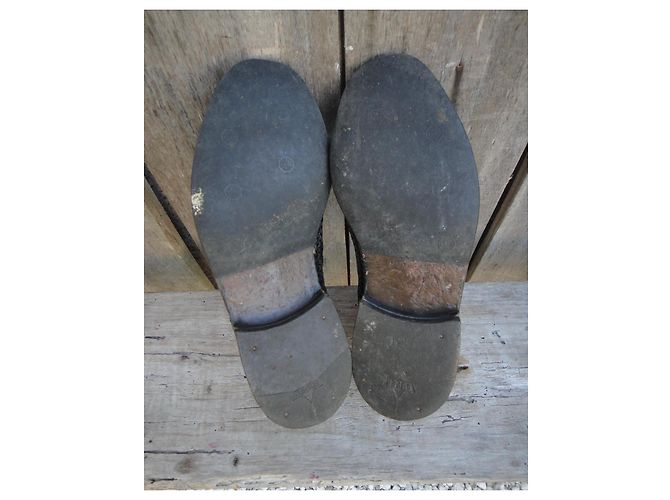 Autre Marque Scarpe Derby Remonte Shuh Circe 1970 in pelle intrecciata nera Nero - vista 4