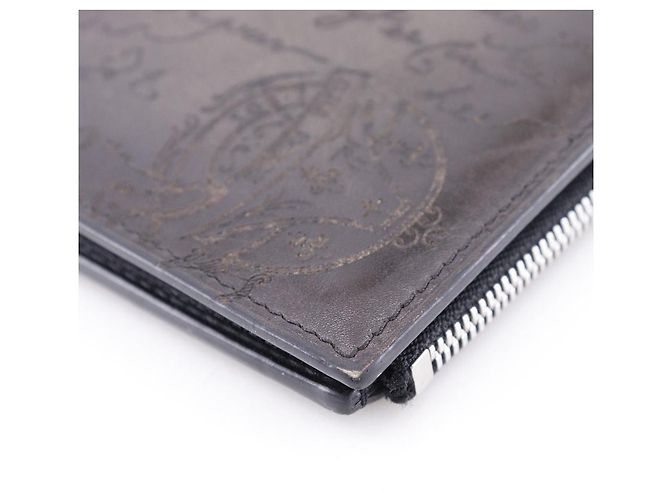 Billetera Bifold Berluti Neo Santal Scritto Castaño - vista 4