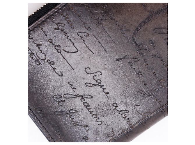 Billetera Bifold Berluti Neo Santal Scritto Castaño - vista 8