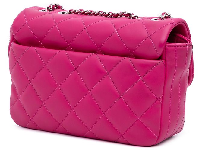 Coco rain Chanel Rosa Parigi Seoul Piccolo Gomma Coco Pioggia Patta - vista 2