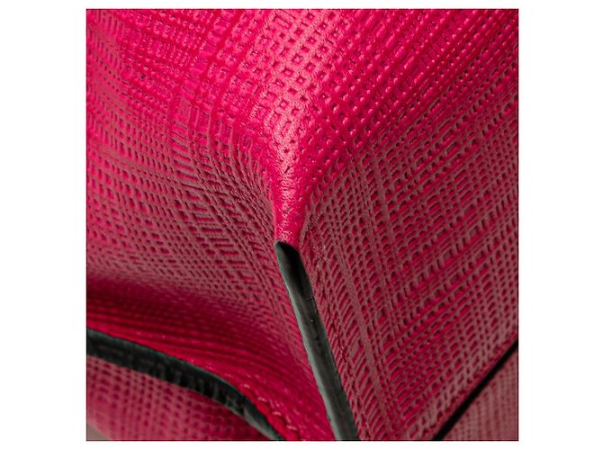 LOEWE Pink Anagram Leder Shopper Tote - Ansicht 10