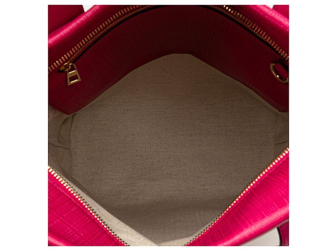 LOEWE Pink Anagram Leder Shopper Tote - Ansicht 4