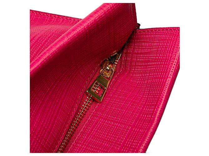 LOEWE Pink Anagram Leder Shopper Tote - Ansicht 8
