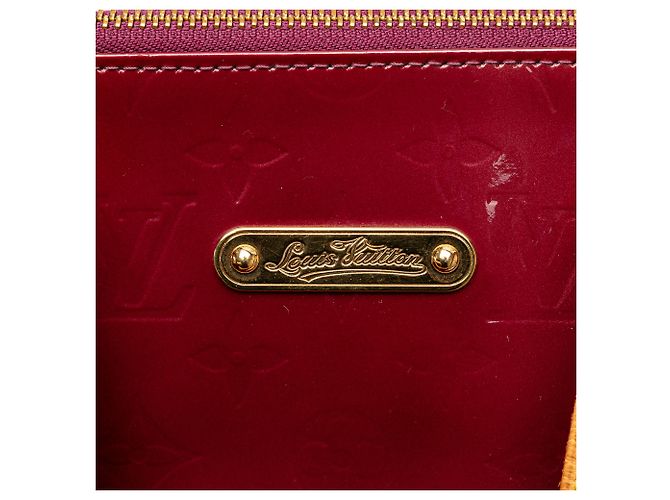 Louis Vuitton Monogram Vernis Rosso Bellevue PM - vista 7