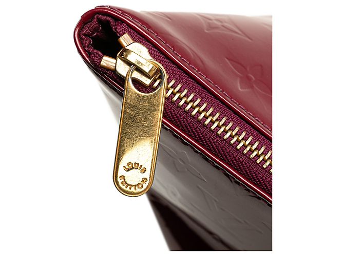 Louis Vuitton Monogram Vernis Rosso Bellevue PM - vista 8