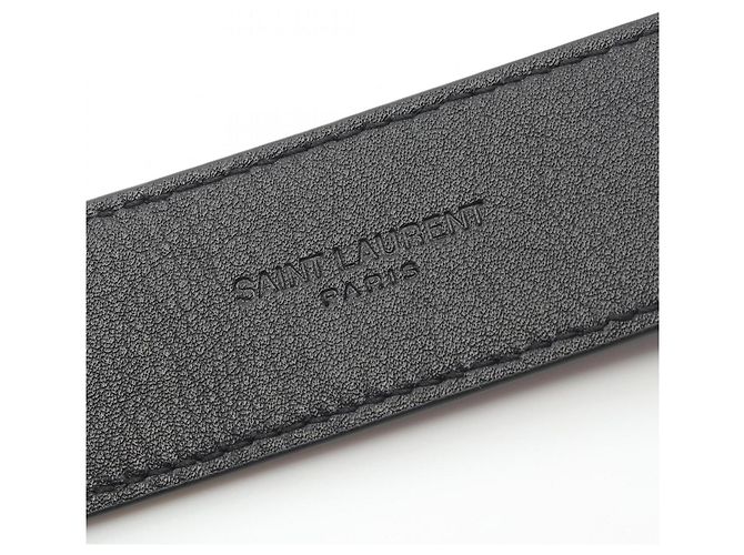 Cassandra Leder Gürtel von Saint Laurent - Ansicht 5