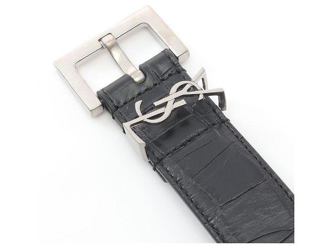 Saint Laurent Cassandra Ledergürtel - Ansicht 3