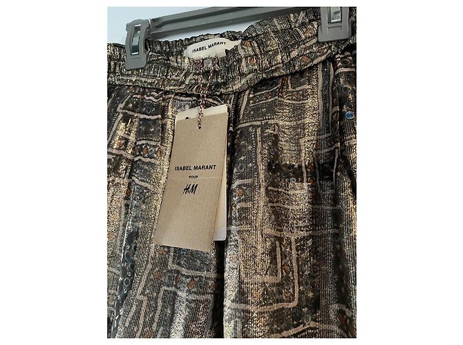 Isabel Marant Pour H&M Vintage Seidenhose Isabel Marant x H&M Golden - Ansicht 2