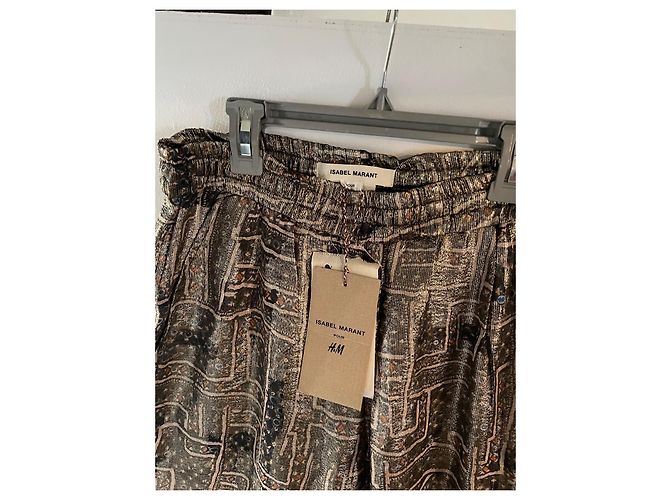 Isabel Marant Pour H&M Vintage Seidenhose Isabel Marant x H&M Golden - Ansicht 3
