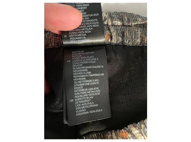 Isabel Marant Pour H&M Vintage Seidenhose Isabel Marant x H&M Golden - Ansicht 6