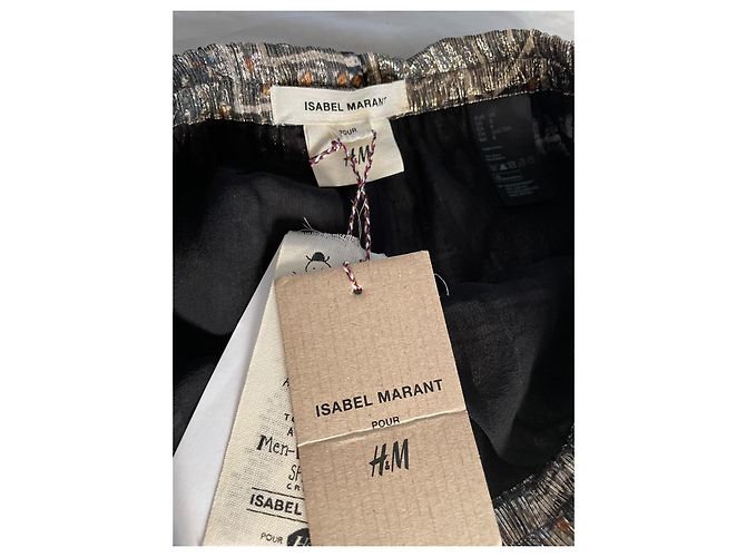 Isabel Marant Pour H&M Vintage Seidenhose Isabel Marant x H&M Golden - Ansicht 8