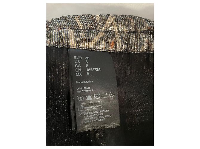 Isabel Marant Pour H&M Vintage Seidenhose Isabel Marant x H&M Golden - Ansicht 9