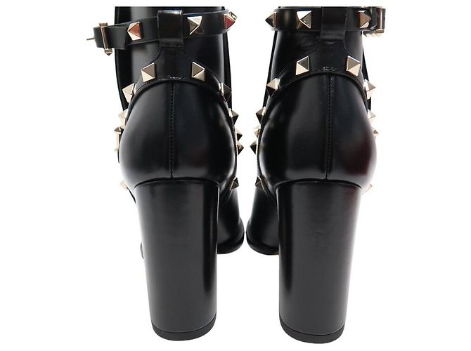 NEW VALENTINO GARAVANI ROCKSTUD ANKLE BOOTS SIZE 35 IT 36 FR - view 5
